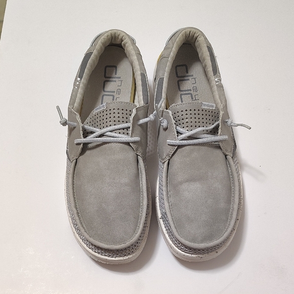 Hey Dude Other - Hey Dude Welsh Grip Shoe Men's Light Gray Size 10